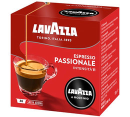 36 Capsules café A Modo Mio Passionnale - LAVAZZA