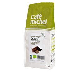 1 Kg - Café en grain bio Mélange Corsé - CAFE MICHEL