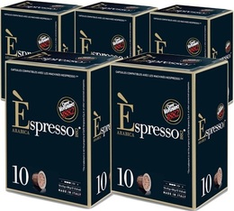 50 Espresso Arabica capsules by Caff� Vergnano compatible with Nespresso�