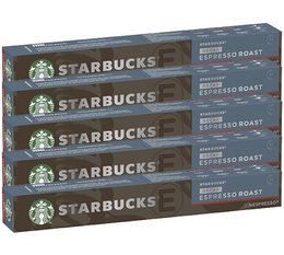STARBUCKS by Nespresso Decaf Espresso Roast x 50 coffee pods