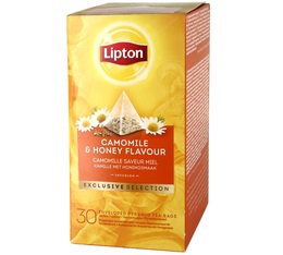 chamomile Honey Infusion - 30 pyramid tea bags - Exclusive Selection - Lipton