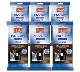 MELITTA - Cartouche filtrante - Caffeo Claris Pro Aqua x6