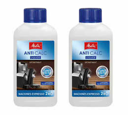Détartrant MELITTA -  liquide 'Anti Calc' pour machines auto 250ml x2