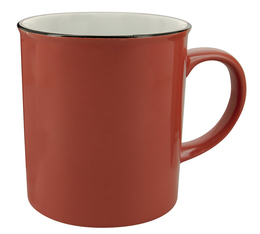Mug retro rouge - 250ml - AOC