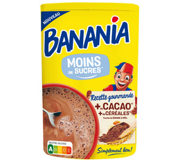 Chocolat  en poudre - 750G - Moins de sucres - BANANIA