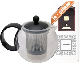 0.5L Assam tea press - Bodum + free box of Damman tea collection