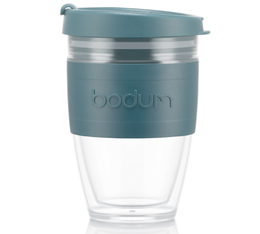 Mug à emporter double paroi, avec couvercle à vis, 25 cl, plastique - JOYCUP - Forest - Bodum