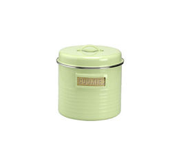 Grande boite à cookies (et +) couleur verte look Vintage