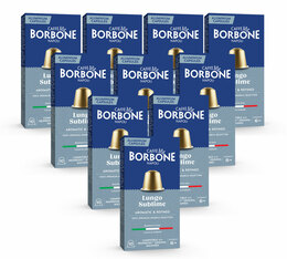 Caffè Borbone Lungo Sublime Capsules Compatible with Nespresso® x 100