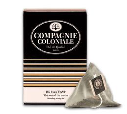 Breakfast black tea - 25 pyramid tea bags - Compagnie Coloniale
