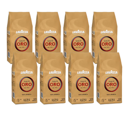 Lavazza Coffee Beans Qualità Oro Value Pack - 8 x 1 kg