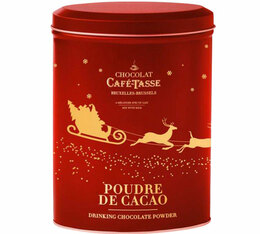 Chocolat en poudre - boîte métal en version Noël - 250g - Café-Tasse