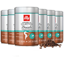 6 x 250 g - Café moulu - Brésil Cerrado Mineiro - ILLY