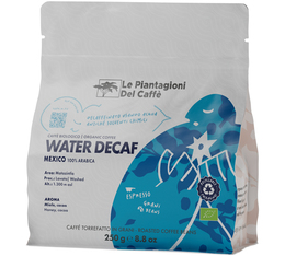 250 g - Café en grain - Water Decaf Bio - LE PIANTAGIONI DEL CAFFÈ