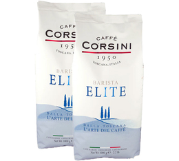 2 x 1 kg - Café en grain - Elite - CORSINI