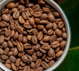 Café en grain bio torréfié en France