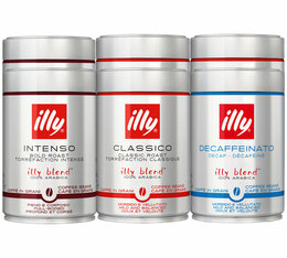 6 x 250 g - Café en grain - Assortiment Découverte Intensités – ILLY