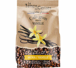 900 g - Café en grain - aromatisé Vanille - Le Temps des Cerises