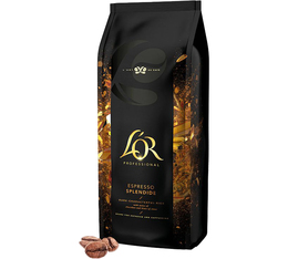 1 kg Café en grain pour professionnels - Espresso Splendide Bio - L'OR
