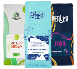 3 x 250 g - Pack découverte Café en grain – MAXICOFFEE