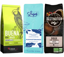 750 g - Café moulu - Pack découverte Saveurs Gourmandes - MAXICOFFEE