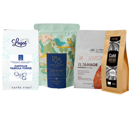 900 g – Café en grain de spécialité – Pack Découverte Grands Crus – MAXICOFFEE