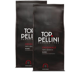 2 x 1kg - Café en grain - Top Originale - PELLINI
