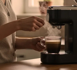 cafe espresso avec cafe en grain pellini vivace