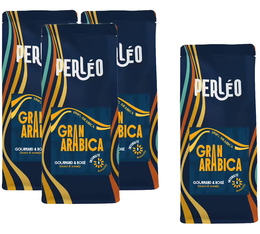 Offre 3 + 1 OFFERT - Café en grain - Gran Arabica - PERLÉO (4 x 230 g)