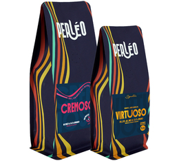 1,23 kg - Café en grain - Best sellers torréfactions foncées Cremoso & Virtuoso - PERLÉO