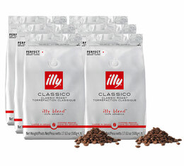 3 kg - Café en grain pour professionnels - Classico - ILLY