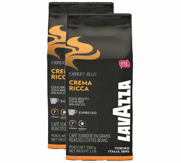 2 kg - Café en grain pour professionnels  - Crema Ricca - LAVAZZA