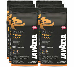 6 kg - Café en grain pour professionnels - Crema Ricca - LAVAZZA