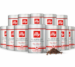 Illy - Espresso Classico - Kaffeebohnen in der Dose 250 g x 12