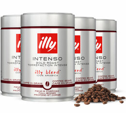 4 x 250 g - Café en grain - Intenso - ILLY