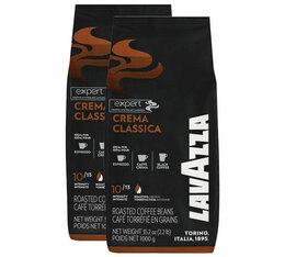 2 kg café en grain pour professionnels Crema Classica - Lavazza