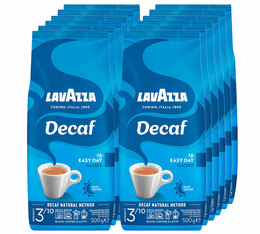 12 x 500 g - Café en grain pour professionnels - Décaféiné Decaf - LAVAZZA 