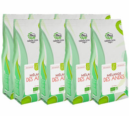 Green Lion Coffee - Caffè in grani Bio - Uso professionale - Le Mélange des Andes - 8 kg