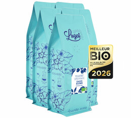 5 kg Café en grain Bio pour professionnels Oasis Blend - Médaillé Meilleur Produit Bio - Cafés Lugat