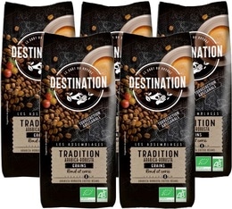 Café Grains Tradition 100% Arabica Bio - Destination Bio