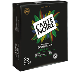 Café moulu Carte Noire Secrets d'Origines Brésil 2 x 250 g