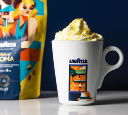 Recette de latte avec le café moulu Lavazza Tales of Italy Roma