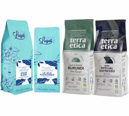 980 g - Café moulu - Pack découverte cafés filtre - MAXICOFFEE
