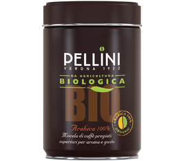 250 g - Café moulu - Bio 100% Arabica - PELLINI