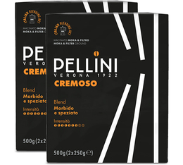 Pellini Espresso Superiore Ground Coffee n°20 Cremoso - 4x250g