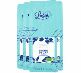 4 x 250 g - Café moulu - Sueno Decaf' Bio universel anciennement Sueno Décaféiné - LUGAT