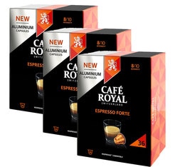 Café Royal 'Espresso Forte' aluminium capsules for Nespresso x 108