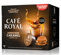 16 Capsules Caramel compatibles Nescafe® Dolce Gusto® - CAFE ROYAL