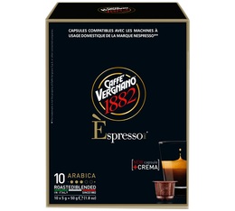 Espresso Arabica capsules by Caff� Vergnano x10