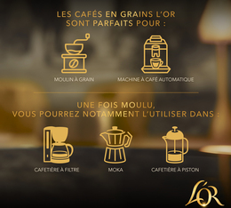 cafe en grain lor absolu 4 x 1 kg